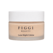 Jar of Figgi Beauty Luxe Night Crème on a white background