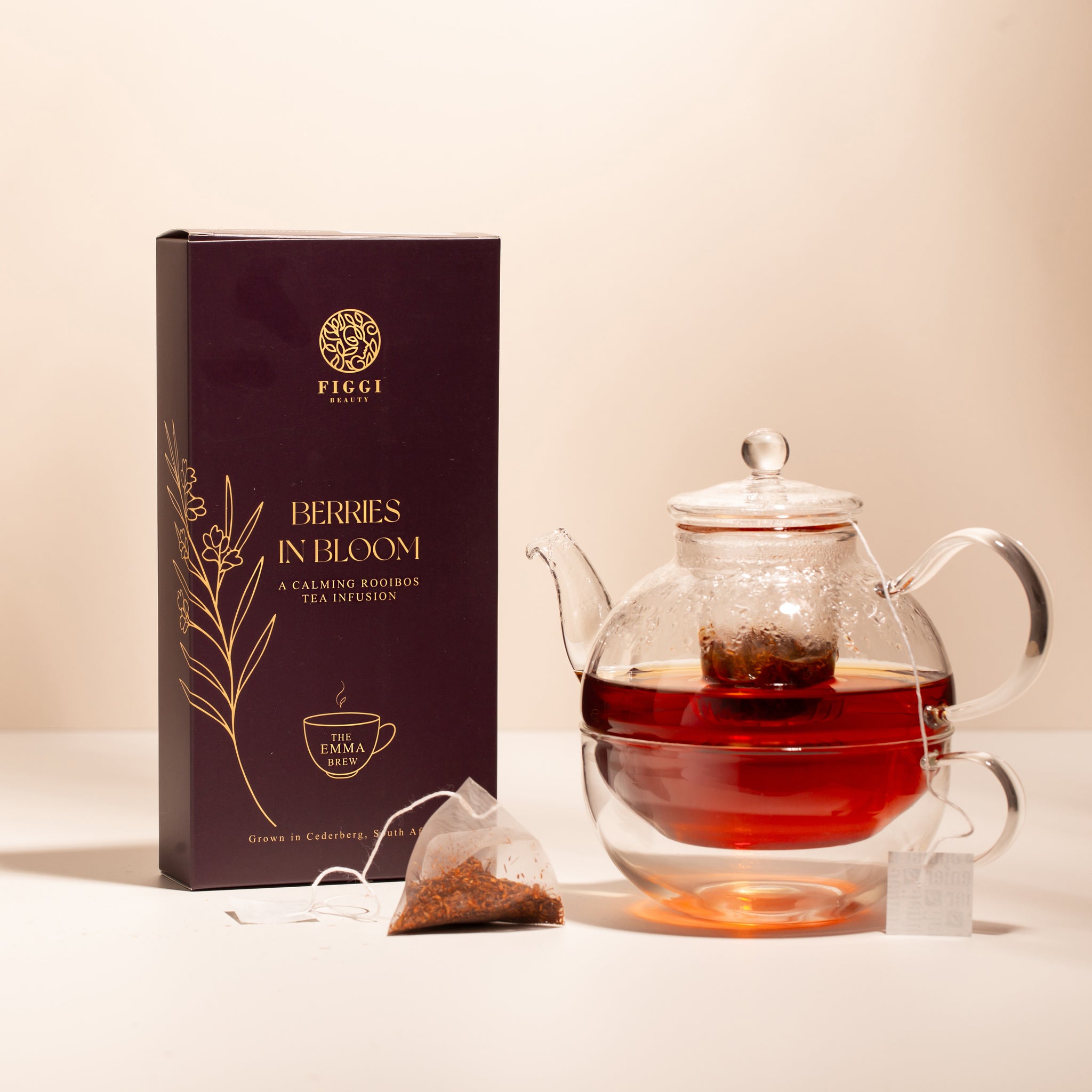 Chá Rooibos (Sabor Frutos Vermelhos em Flor)