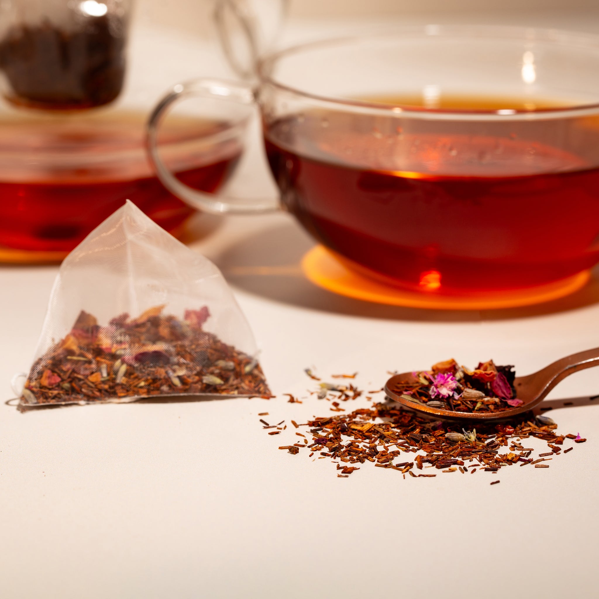 Chá Rooibos (Sabor Frutos Vermelhos em Flor)